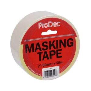 ProDec 2" masking tape 50m x 50mm roll