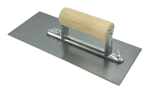 A1 Adhesive Trowel with Wooden Handle
